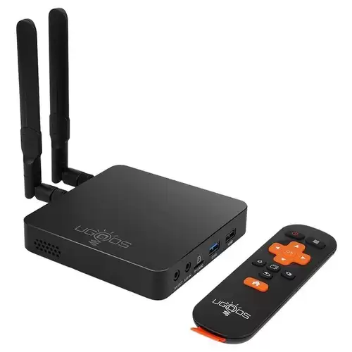 Pay Only $159.99 For Ugoos Am6 Plus Amlogic S922xj 4gb/32gb Android 9.0 4k Tv Box Wake Up On Lan With 2.4g+5g Mimo Wifi 1000m Lan Bluetooth 5.0 Hdmi 2.1 Usb 3.0 - Black With This Coupon Code At Geekbuying