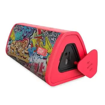 Order In Just $25.9 Mifa Red-graffiti Bluetooth Speaker Built-in Microphone Stereo Rock Sound Outdoor 10w Portable Wireless Speaker Support Tf Card At Aliexpress Deal Page