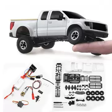Order In Just $79.35 / €72.13 15% Off For Orlandoo Oh35p01 F150 1/35 Ep Scale Climbing Rc Crawler Car Diy Assemble Kit Motor Esc Servo Battery With This Coupon At Banggood