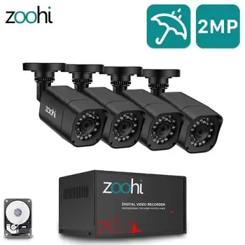 Order In Just $67.09 Zoohi Ahd Outdoor Cctv Camera System 1080p Security Camera Dvr Kit Cctv Waterproof Home Video Surveillance System Hdd P2p Hdmi At Aliexpress Deal Page