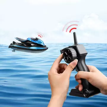 Order In Just $21.99 12% Off For Jjrc S9 1/14 2.4g Motorcycle Double Motor Two Speed Vehicle Rc Boat Remote Control Boat Models Outdoor Toys For Boy Kid Gift With This Coupon At Banggood