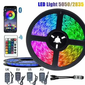 Order In Just $9.01 5m 10m Led Strip Light 5050 2835 Waterproof Bedroom Decoration Lamp Strips Flexible Ribbon String Bluetooth Controller Lighting At Aliexpress Deal Page