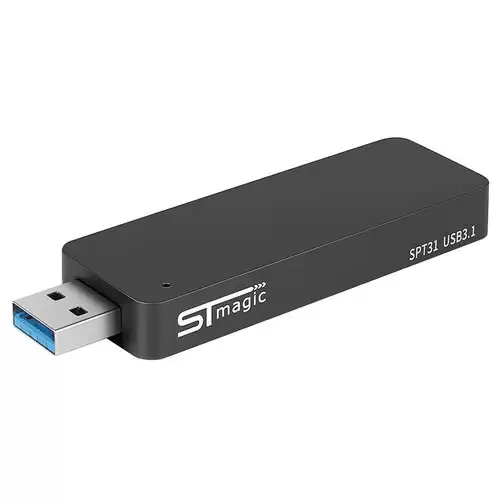 Pay Only $229.99 For Stmagic Spt31 2tb Wireless Portable Mini M.2 Ssd Solid State Drive Type-c Usb 3.1 Interface Read Speed 500mb/s - Gray With This Coupon Code At Geekbuying