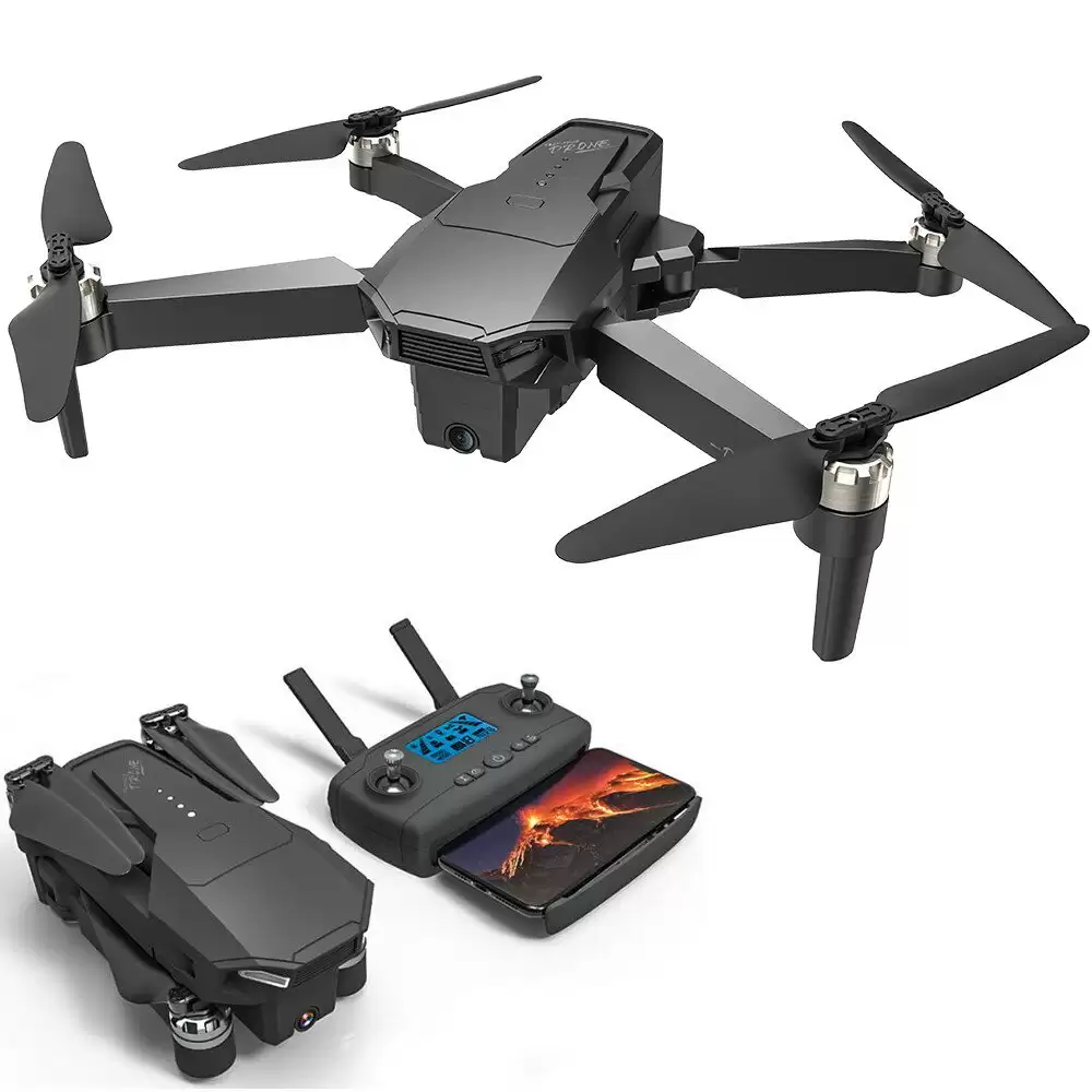 Order In Just $110.49 Kf107 Gps 5g Wifi 1.2km Fpv With 4k Servo Camera Optical Flow Positioning Brushless Foldable Rc Drone Quadcopter Rtf With This Coupon At Banggood