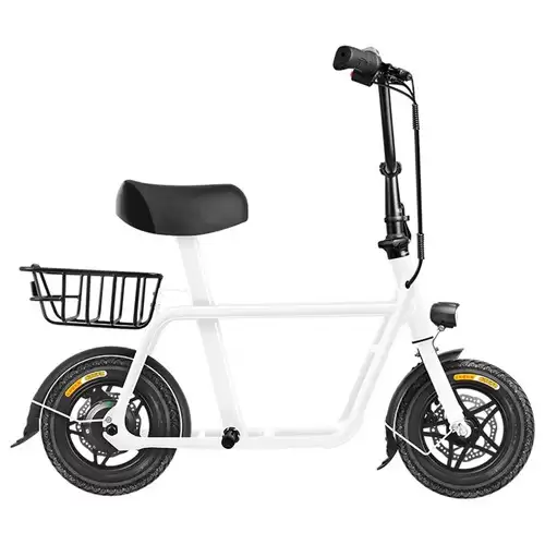 Pay Only $679.99 For Fiido Q1 Folding Electric Moped Bike 12 Inch 250w Brushless Motor Up To 35-55km Range Dual Disc Brake Electronic Lock Led Display - White With This Coupon Code At Geekbuying