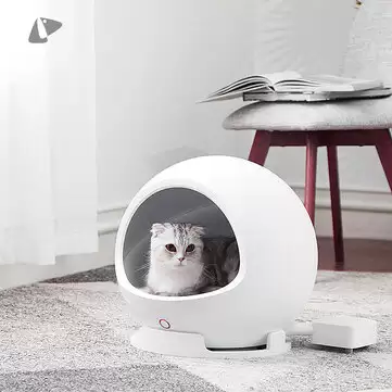 Order In Just $168.56 / €239.69 Petkit Automatic Pet House Smart Beds Mats Safety Nest Cold Warm Design Intelligent Health App Control With Wifi Wireless Controller From Xiaomi Youpin For Cat Dog Sleeping With This Coupon At Banggood