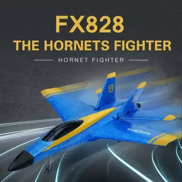 Order In Just $29.59 For Flybear Fx828 Hornet Fighter Rc Airplane With This Coupon At Banggood