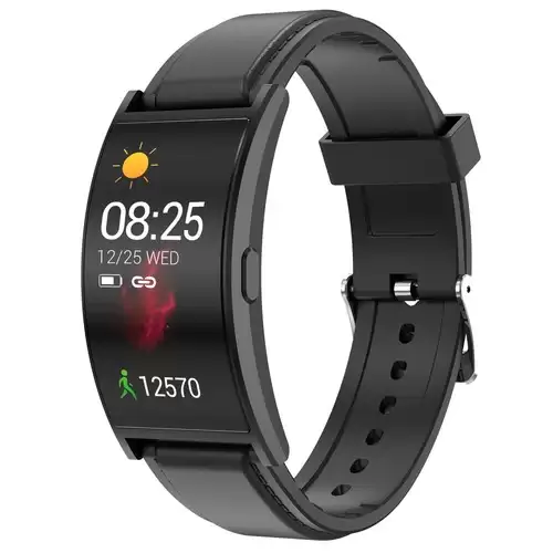 Order In Just $69.99 Makibes T20 Smartwatch 1.5 Inch Amoled Display With Curved-screen - Black With This Discount Coupon At Geekbuying