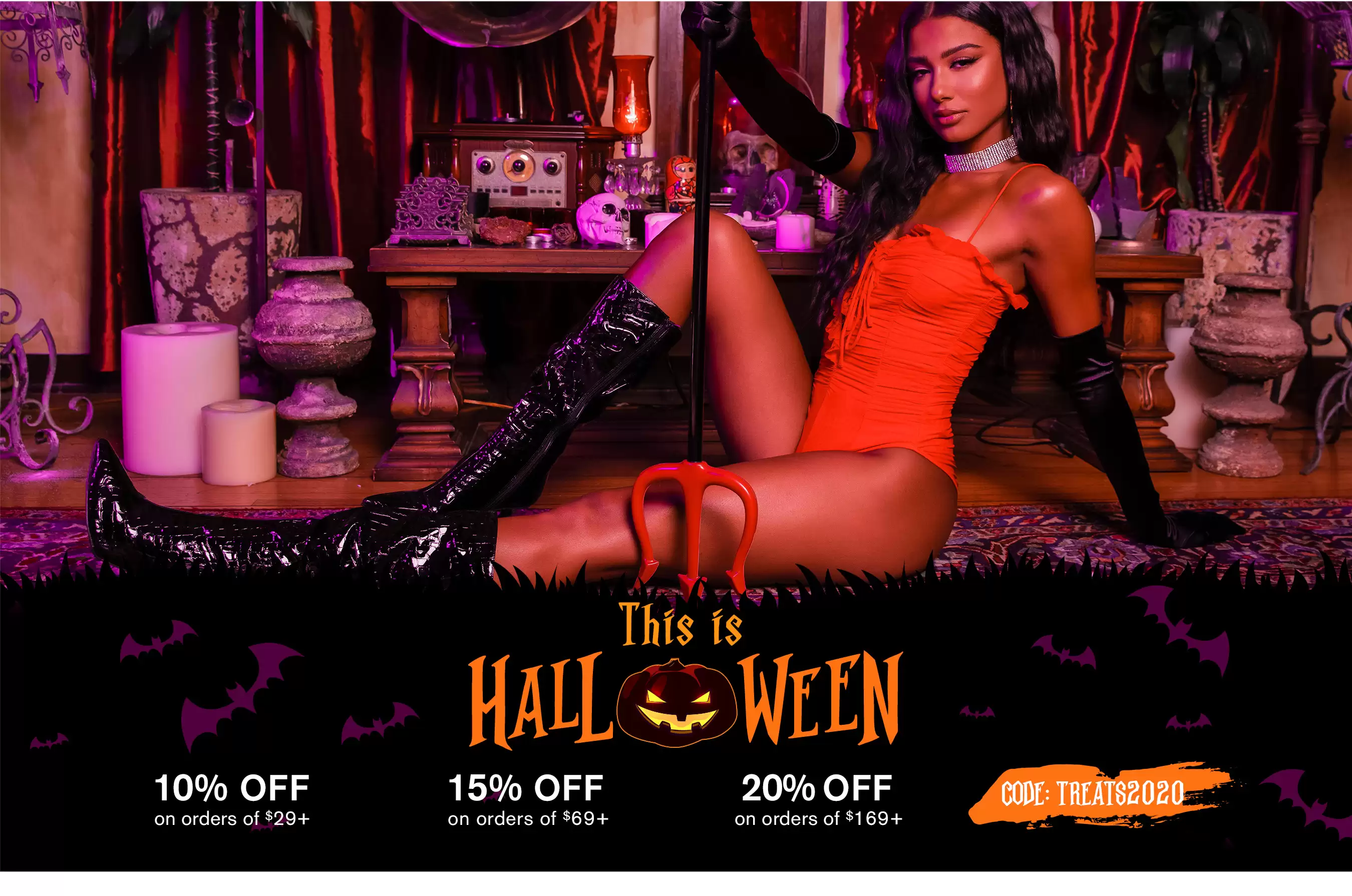 Get 20% Off With This Halloween Discount Coupon At Shein Usa