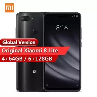 Order In Just $275.11 $41 Discount On Global Version Xiaomi Mi 8 Lite Face Id Mobile Phone 6gb 128gb At Tomtop