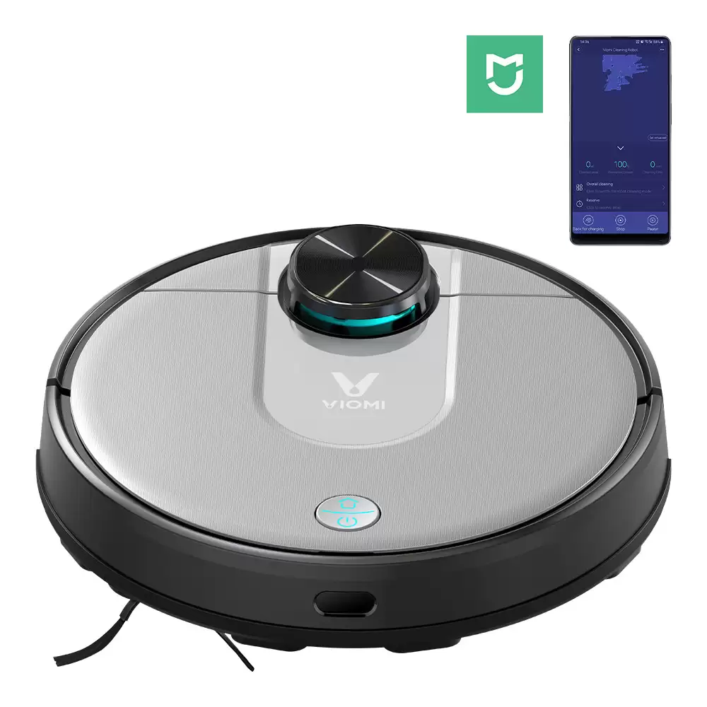 Order In Just $100-10.00 Xiaomi Viomi V2 Pro Robot Vacuum Cleaner 2 In 1 Sweeping Mopping 2100pa Lds Laser Navigation Intelligent Electric Control Tank Eu Plug - Gray With This Discount Coupon At Geekbuying