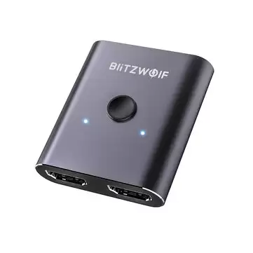 Order In Just $6.29 Blitzwolf Bw-hdc2 Bi-directional Hdmi Switch 1 Input 2 Output / 2 Input 1 Output Hdmi Splitter 1080p Video Display Dongle With This Coupon At Banggood