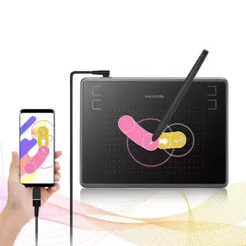 Order In Just $28.33 Huion H430p Digital Tablets Micro Usb Signature Graphics Drawing Pen Tablet Osu Game Battery-free Tablet With Gift At Aliexpress Deal Page