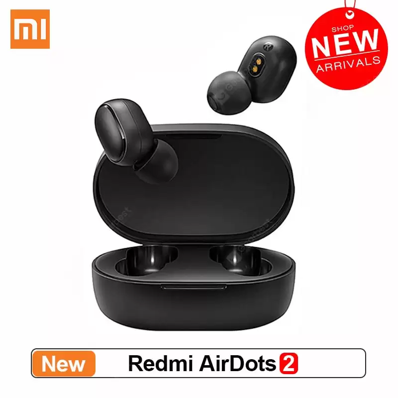 Order In Just $16.99 Xiaomi Redmi Airdots 2 Tws Wireless Stereo Bluetooth 5.0 Earphone Noise Reduction Handsfree Ai Voice Control Airdots Generation - Redmi Airdots 2 China At Gearbest With This Coupon