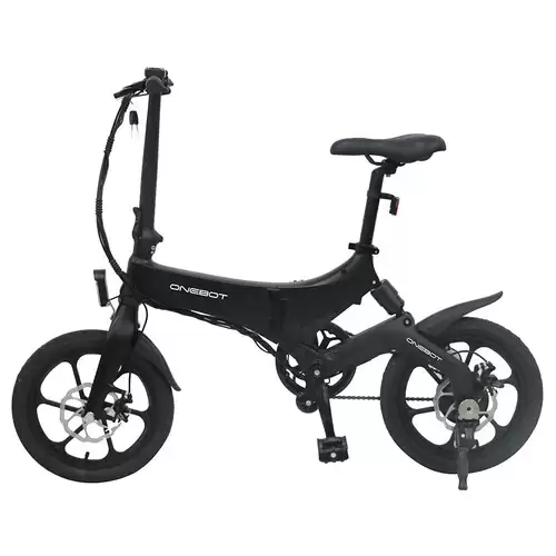 Pay Only $619.99 For Onebot S6 Portable Folding Electric Bike 250w Motor Max 25km/h 6.4ah Battery - Black With This Coupon Code At Geekbuying