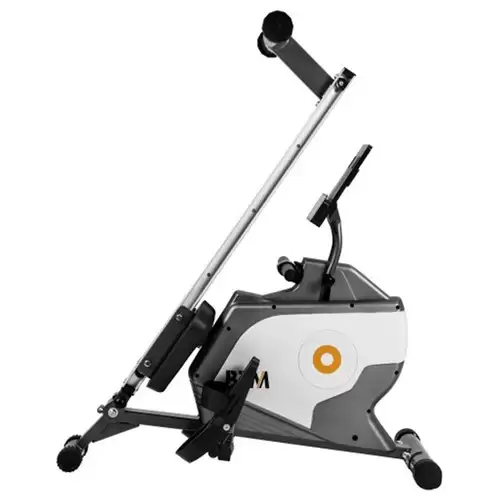 Pay Only $309.99 For Folding Rowing Machine Lcd Display Tablet Shelf 8 Levels Resistance Smooth Belt Drive Max Load 120kg Cardio Workout Indoor Exercise Training Fitness - Grey With This Coupon Code At Geekbuying