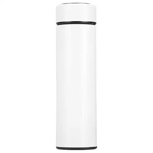 Pay Only $13.99 For 500ml Smart Thermos Cup Portable 304 Stainless Steel With Lcd Temperature Display - White With This Coupon Code At Geekbuying