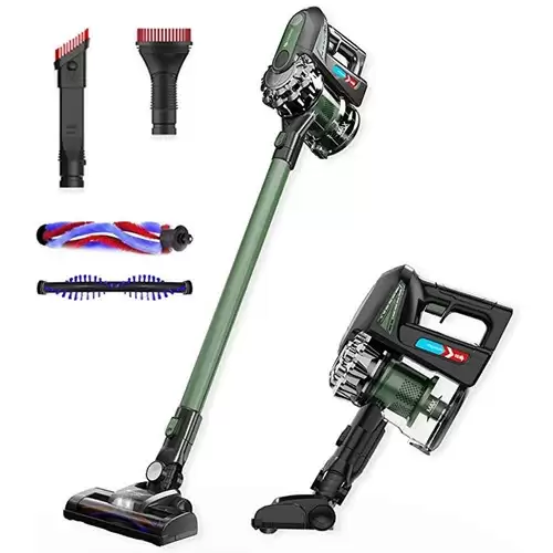 Pay Only $122.99 For Proscenic P8 Max 2-in-1 Flexible Cordless Vacuum Cleaner 20,000pa Suction 2200mah Removable Battery For Cleaning Floor Carpet Sofa - Green With This Coupon Code At Geekbuying