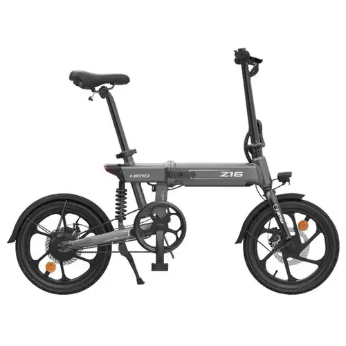 Pay Only $759.99 For Himo Z16 Folding Electric Bicycle 250w Motor Up To 80km Range Max Speed 25km/h Removable Battery Ipx7 Waterproof Smart Display Dual Disc Brake Cn Version - Gray With This Coupon Code At Geekbuying