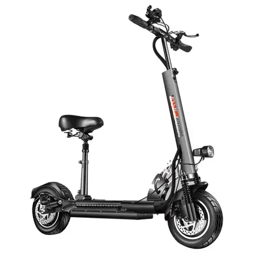 Pay Only $439.99 For Youping Q02 Folding Electric Scooter 500w Motor 48v/15ah Battery 10 Inch Tire Containing Seat - Black With This Coupon Code At Geekbuying
