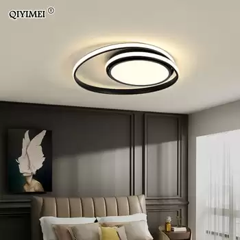 Order In Just $44.85 Modern Ceiling Lights Led Lamp For Living Room Bedroom Study Room White Black Color Surface Mounted Ceiling Lamp Deco Ac85-265v At Aliexpress Deal Page