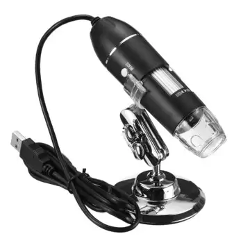 Order In Just $11.62 Adjustable 1600x 2mp 1080p 8 Led Digital Microscope Type-c/micro Usb At Aliexpress Deal Page
