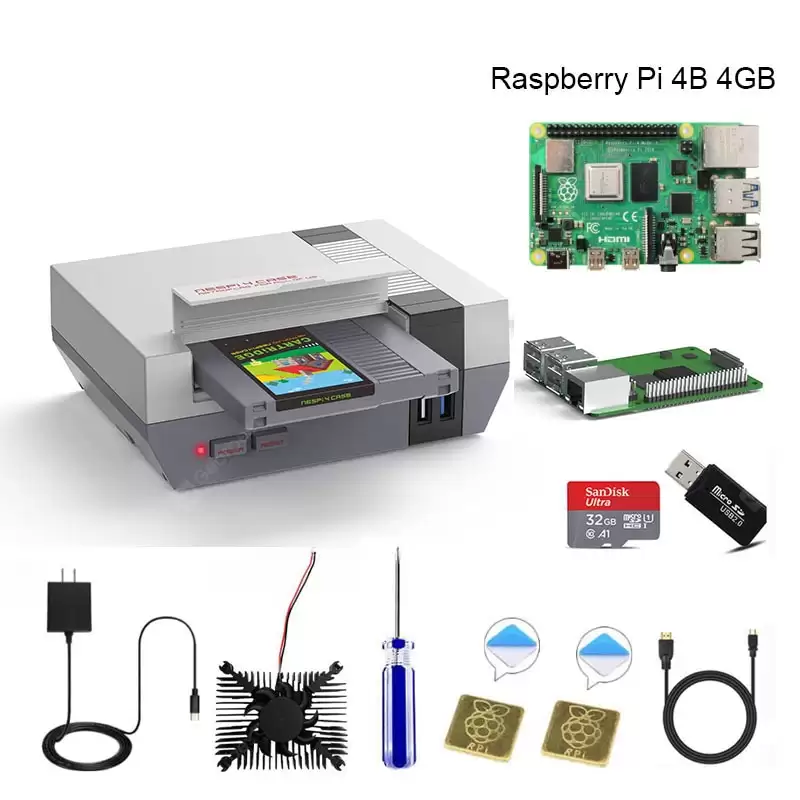 Order In Just $140.99 Retroflag Nespi 4 Case Raspberry Pi 4 Case With Ssd Case Cooling Fan Hdmi Nadaptor & Heatsinks For Raspberry Pi 4 Model B At Gearbest With This Coupon