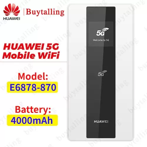 Order In Just $249.99 Huawei 5g Mobile Wifi Mini Pocket Wifi Wireless Charger Router Huawei Ne6878-870 Nsa Sa 4000mah Mifi Modem At Gearbest With This Coupon