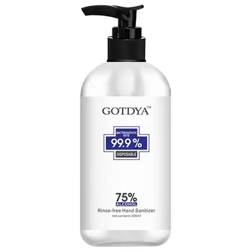 Pay Only $0.99 For Gotdya 300ml Wash Free Hand Alcohol Spray Gel Hand Sanitizer With 75% Alcohol Hand Soap For Daily Health Care With This Coupon Code At Geekbuying
