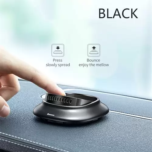 Order In Just $14.99 Baseus Alloy Car Air Freshener Perfume Fragrance Auto Aroma Diffuser Naromatherapy Solid Air Outlet Dashboard Perfume Holder At Gearbest With This Coupon