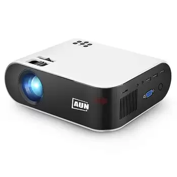 Order In Just $61.75 Aun Mini Projector W18, 2800 Lumens, 854x480p, Optional Wireless Sync Display For Phone (w18c), Customize Your Special Proyector At Aliexpress Deal Page