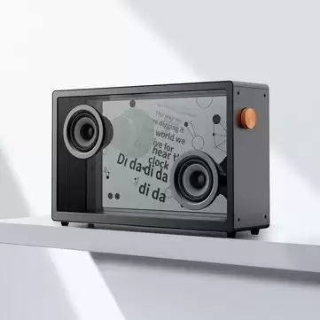 Order In Just $669.99 / €593.60 Morror Art Suspended Lyrics Transparent Bluetooth Speaker 40w 21.5'' Ips Panel Smart Soundbar 2.0 Channel From Xiaomi Youpin With This Coupon At Banggood