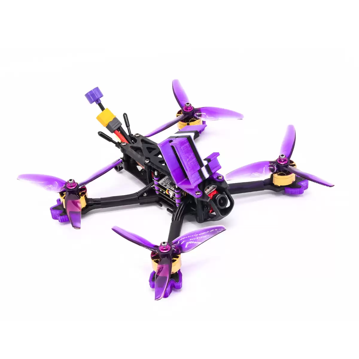 Order In Just $151.20 20% Off For Eachine Lal 5style 220mm 4s Freestyle 5 Inch Fpv Racing Drone Pnp/bnf F4 Bluetooth Fc Caddx Ratel 2307 2450kv Motor 50a Blheli_32 Esc With This Coupon At Banggood