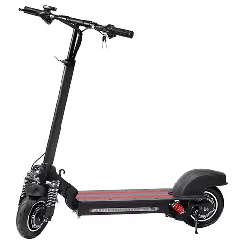 Pay Only $589.99 For Gyl002 Folding Electric Scooter 10 Inch Tire 600w X2 Brushless Dual Motor Max Speed 45km/h Up To 45km Range Disc Brake Smart Display - Black With This Coupon Code At Geekbuying