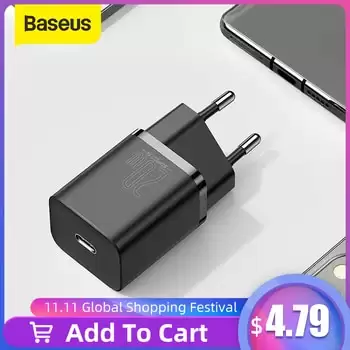 Order In Just $10.18 Baseus Super Si Usb C Charger 20w For Iphone 12 Pro Max Support Type C Pd Fast Charging Portable Phone Charger Forip 11 Pro Max At Aliexpress Deal Page