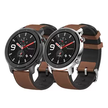Order In Just $129.00 Amazfit Gtr 47mm Amoled Smart Watch With This Coupon At Banggood