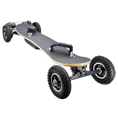 Pay Only $489.99 For Syl-08 V3 Version Electric Off Road Skateboard With Remote Control 1450w Motor Up To 38km/h 10ah Battery Maple Plank Max Load 130kg - Black With This Coupon Code At Geekbuying