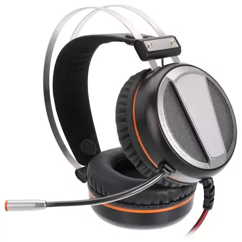 Pay Only $39.99 For Vamery G601 Virtual 7.1 Surround Sound Rgb Gaming Headset With Mic - Silver Gray With This Coupon Code At Geekbuying