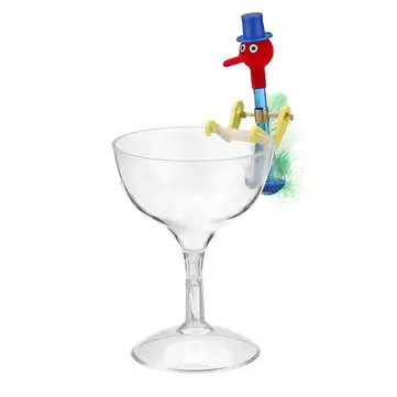 Order In Just $5.00 20% Off For Novelty Dippy Drinking Bird With Plastic Glass With This Coupon At Banggood
