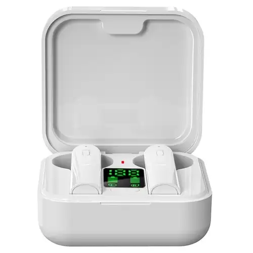 Pay Only $9.99 For Air 6 Pro Tws Earphones Charging Case With Led Display Ipx4 Water Resistant Auto Connect Voice Assistant With This Coupon Code At Geekbuying
