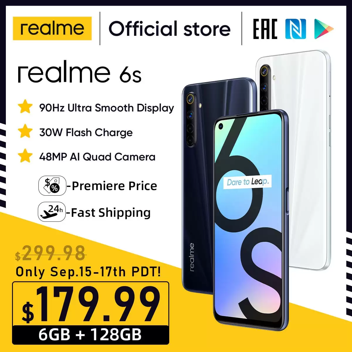 Get Extra $30 Discount On Smartphone Realme 6s With This Discount Coupon At Aliexpress