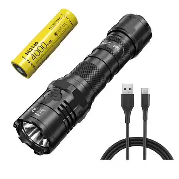 Order In Just $65.00 28% Off For Nitecore P20i Sst40-w 1800lm Type-c Rechargeable Tactical Flashlight With 21700 Battery With This Coupon At Banggood