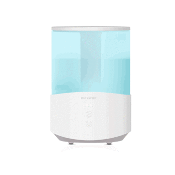 Order In Just $33.99 / €30.99 Blitzwolf?bw-sh1 2.5l Ultrasonic Humidifier Essential Oil Diffuser 110-240v 360° Ultrasonic Humidification Touch Control Adjustable Mist Modes With This Coupon At Banggood