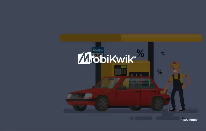 Save Upto Rs.200 On Fuel Pay Via Mobikwik