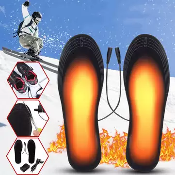 Order In Just $7.99 33% Off For 5v 2a Electric Heated Feet Shoe Insole Usb With Adapter With This Coupon At Banggood
