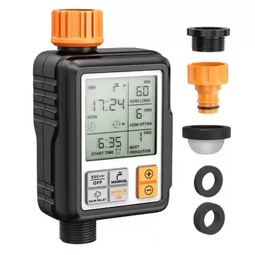 Order In Just $22.99 3/4'' Ip65 Waterproof Automatic Water Irrigation Timer With This Coupon At Banggood