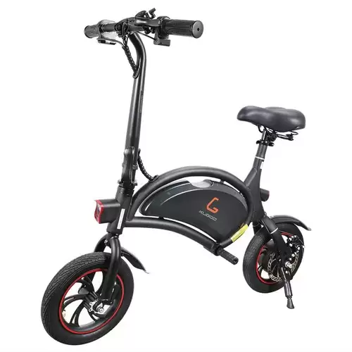 Pay Only $367.99 For Kugoo B1 Folding Moped Electric Bike 250w Brushless Motor Max Speed 25km/h 6ah Lithium Battery Disc Brake 12 Inch Pneumatic Tires - Black With This Coupon Code At Geekbuying