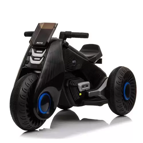Pay Only $50-20.00 For Children's Electric Motorcycle 3 Wheels Double Drive With Music Playback Function - Black With This Coupon Code At Geekbuying