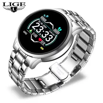 Order In Just $19.79 Lige 2020 New Smart Watch Men Heart Rate Blood Pressure Information Reminder Sport Waterproof Smart Watch For Android Ios Phone At Aliexpress Deal Page
