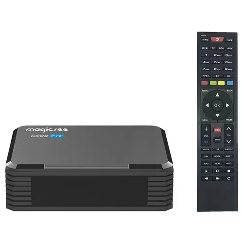 Order In Just $109.99 Magicsee C500 Pro Dvb-s2/s2x Atsc 2gb/16gb Amlogic S905x3 Android 9.0 Tv Box 2.4g+5g Wifi Bluetooth 2.5 Inch Ssd/hdd Bay Pvr Recording With This Discount Coupon At Geekbuying